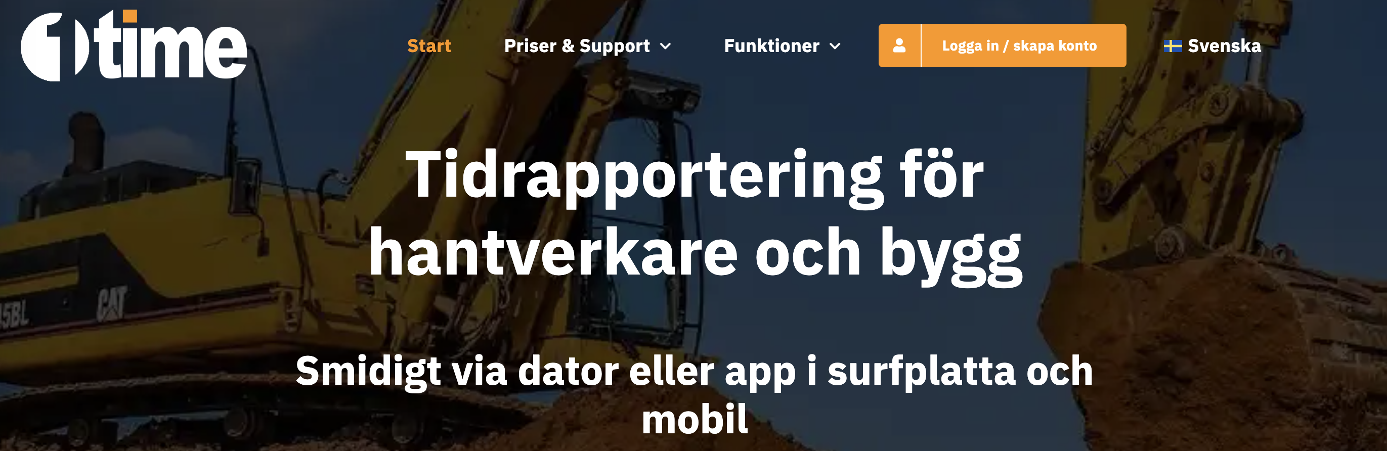 Byggarnas tidrapportering