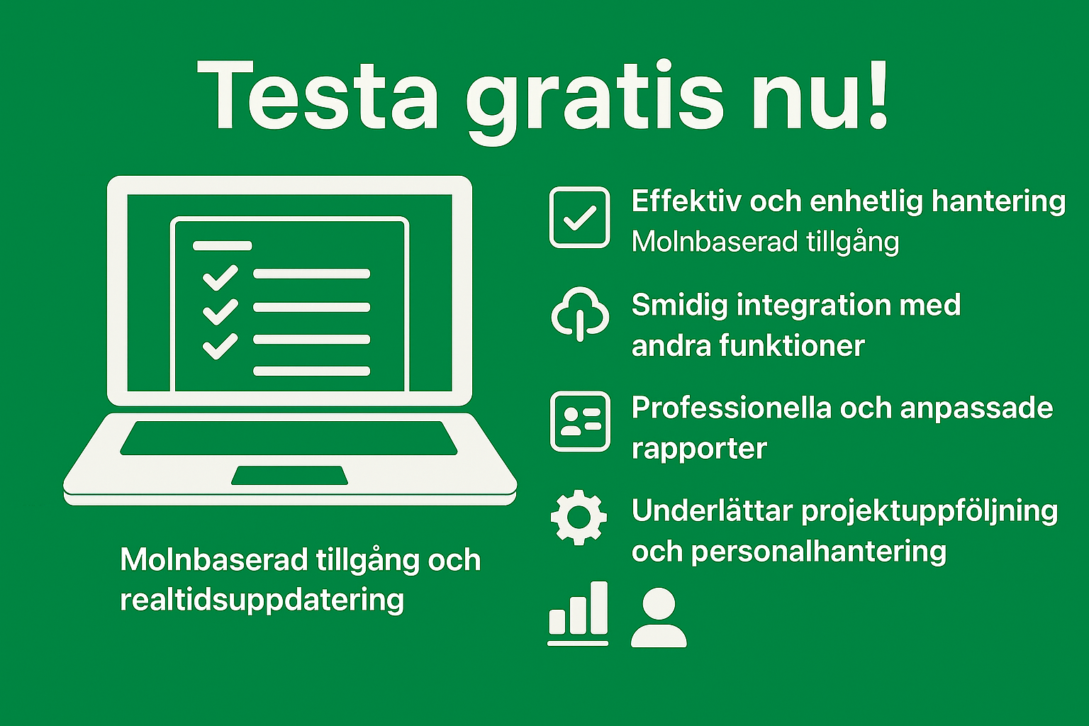 Tidrapportera gratis med app för bygg